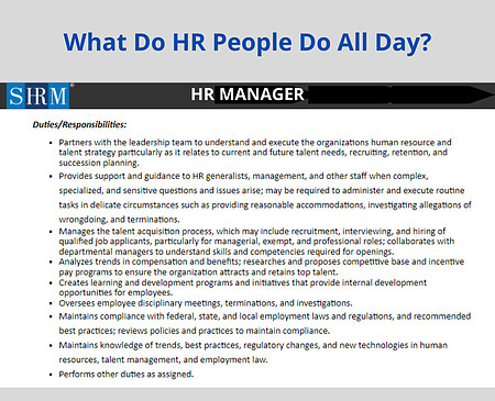 What Do HR People Do All Day? - LaMP International Limited