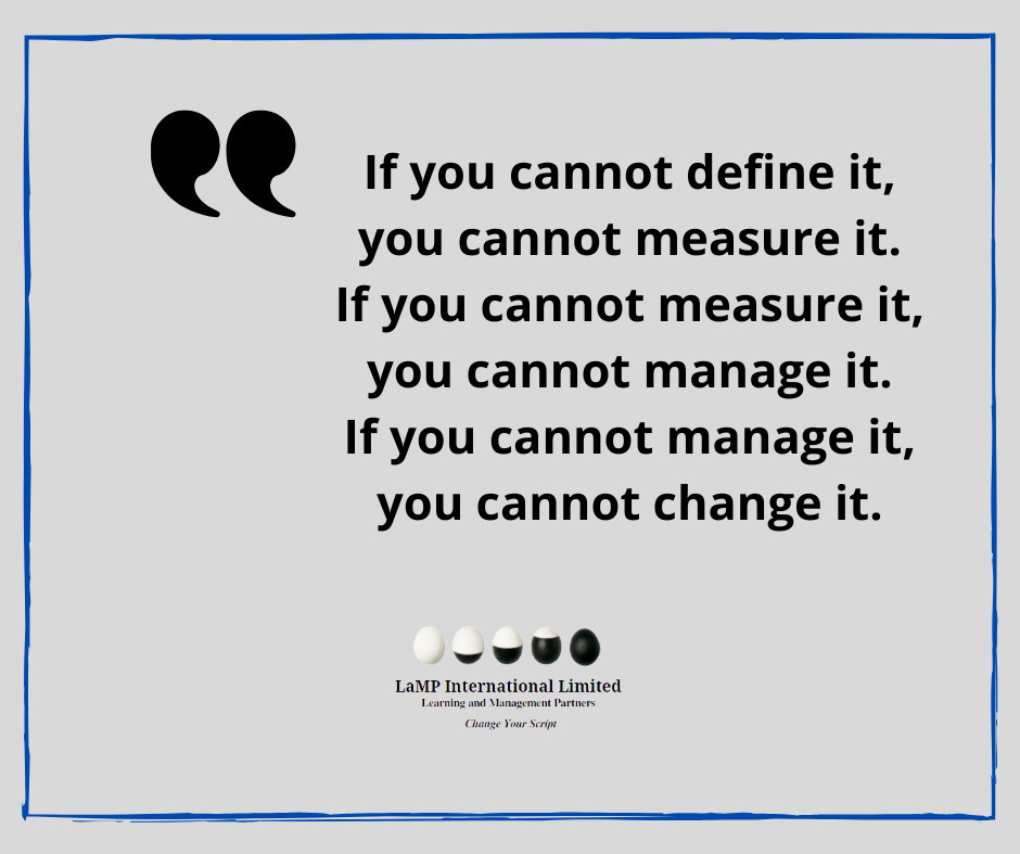 If You Cannot Define It Quote LaMP International Limited